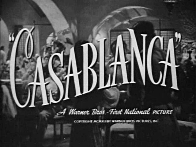 The release of 'Casablanca'