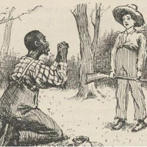 Huck Finds Jim on Jackson's Island