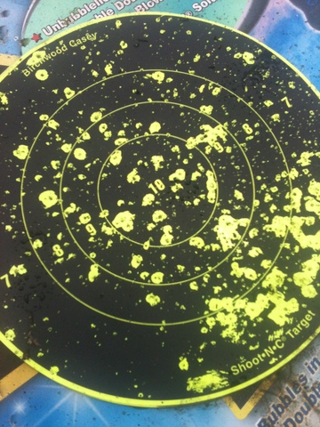 Second attempt at firing the cannon is made.