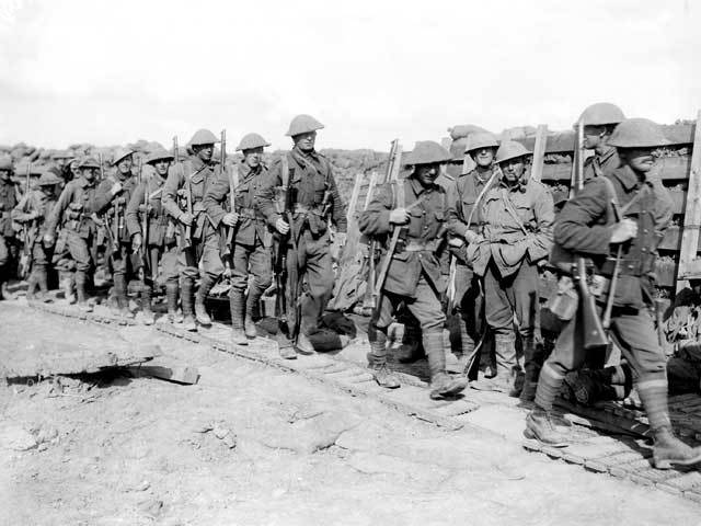 Germany Broke through on the Somme