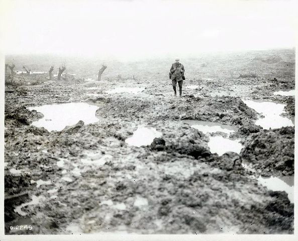 The Battle of Passchendaele begins