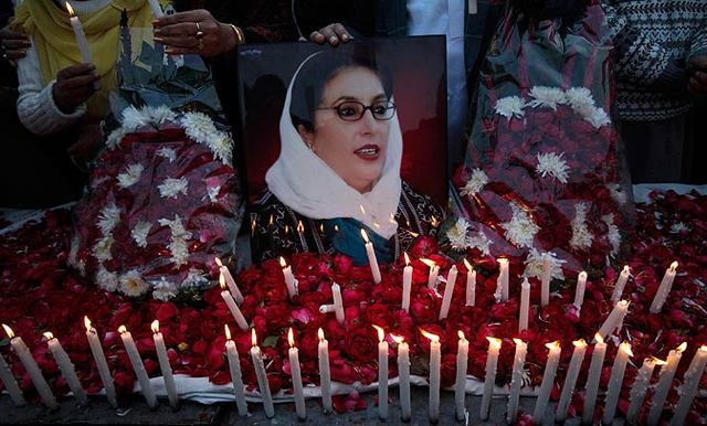 Benazir is killed in a gun and bomb attack after a rally in Rawalpindi.