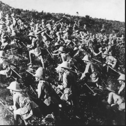 British launch the third attack