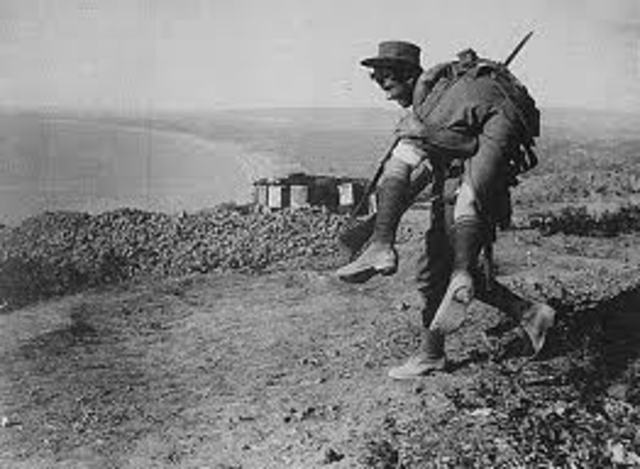 6:00 ANZACs at the sphinx are wounded and killed