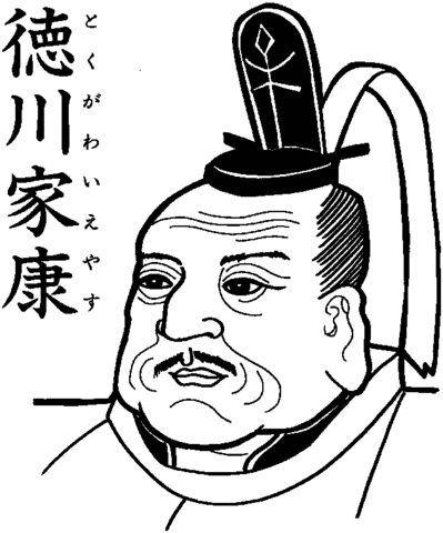 Tokugawa Ieyasu gives Shogun Title to son