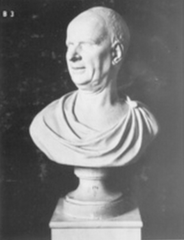 Réalisation du buste de Raynal par Jean-Pierre Tassaert