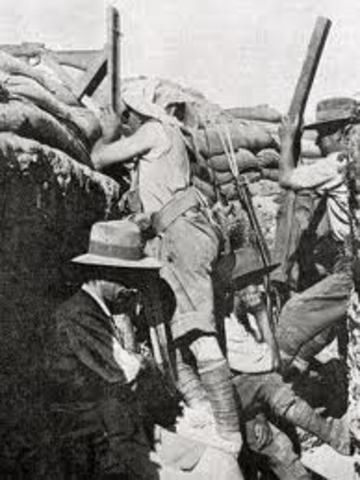 18:00 The final ANZAC line is created