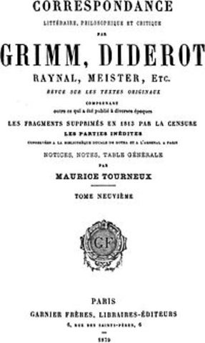 Publication de la première Nouvelle Littéraire