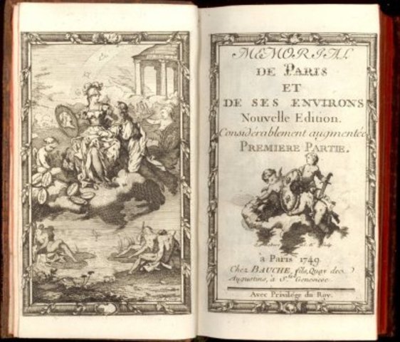 Raynal publie le Mémorial de Paris de l'abbé Antonini