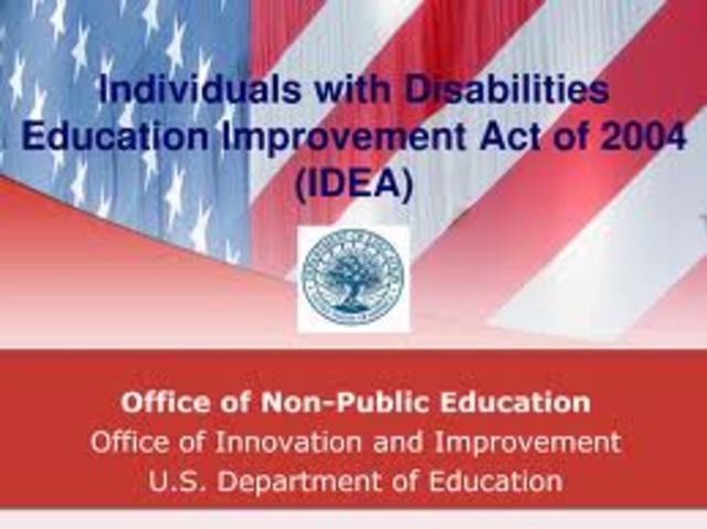 Individuals with Disabilities Education Improvement Act of 2004 (IDEA), Public Law 108-446