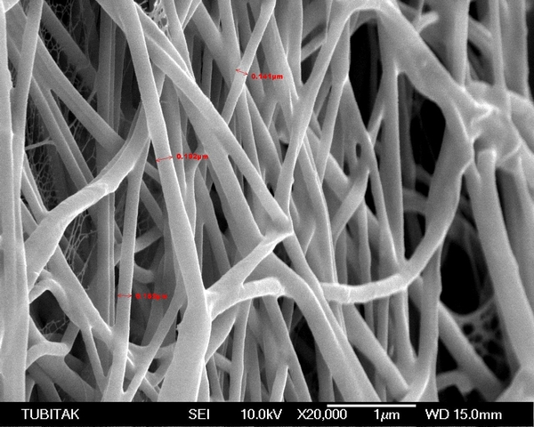 Polimero derivado de nanotecnología - Nanofibras.