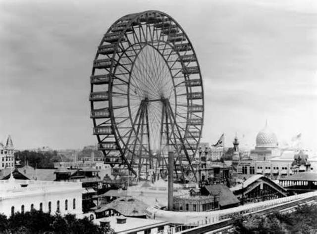 First Ferris Wheel is Built