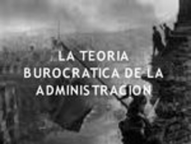 TEORIA BUROCRATICA