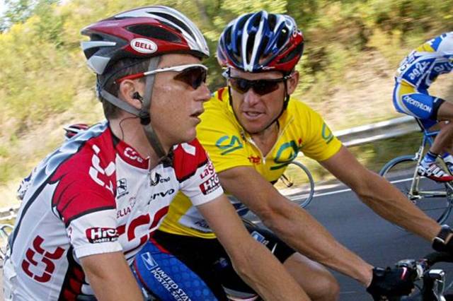Mødte for første gang Lance Armstrong