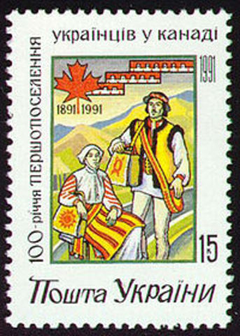 The First Ukrainian Immigrants