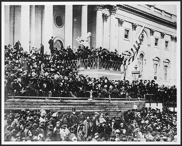 President Lincoln's Inagauration