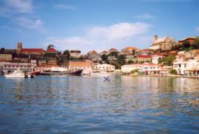 U.S. troops overthrow regime in Grenada