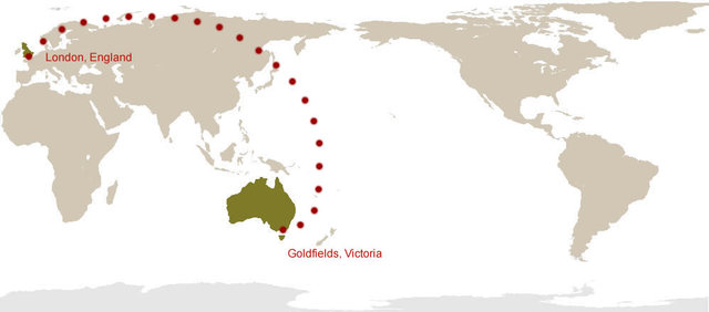 The spread of British Settlement