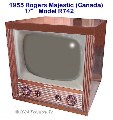 1955 Rogers Majestic 17" Model R742 (CANADA)