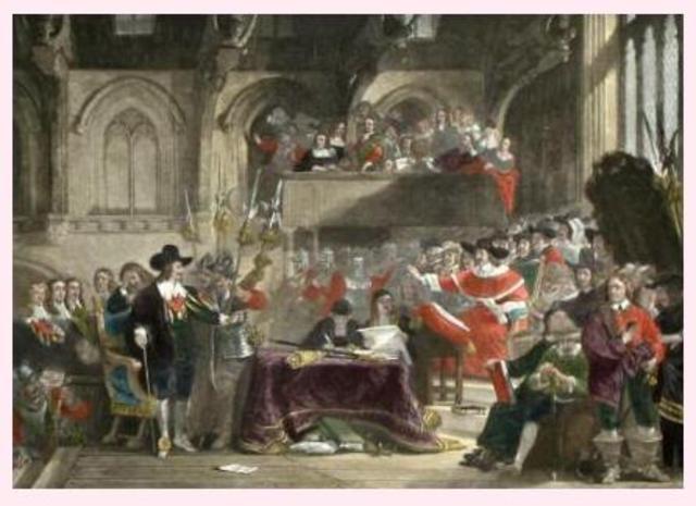 The Fight with Parliament Begins