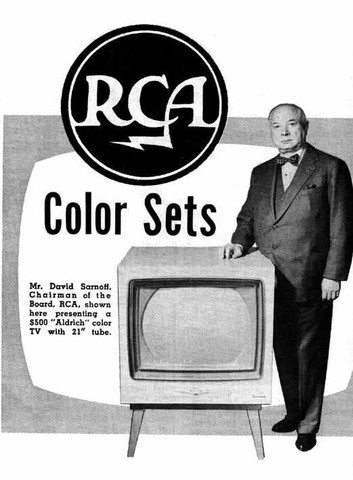 Color TV was introduced