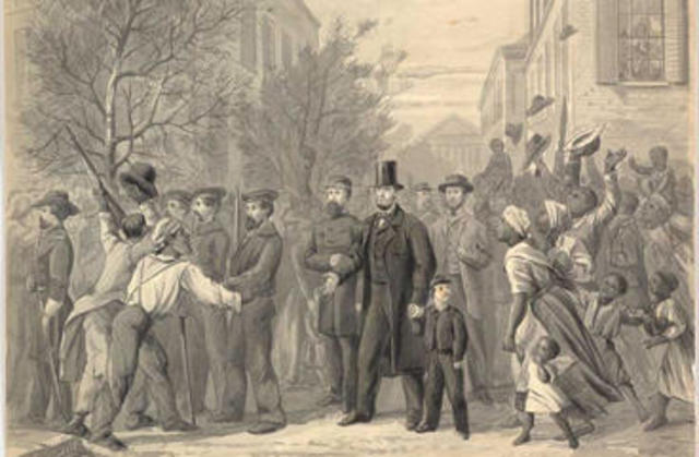 Lincoln Visits Richmond