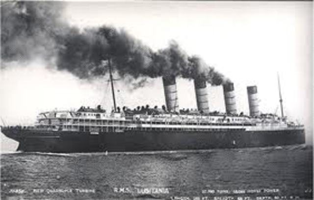 Lusitania was Sunk