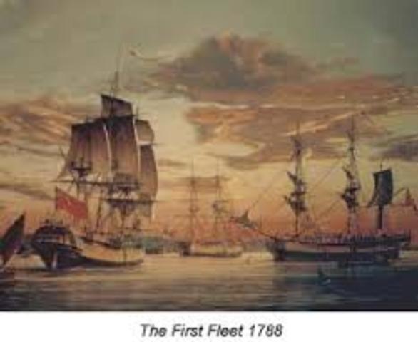 The First Fleet