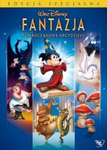 Otzrymanie oscara za film "Fantazja"