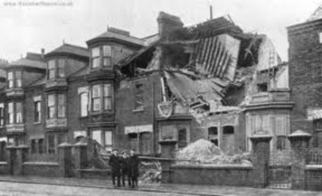 German naval bombardment of british soil kills 137 civilians