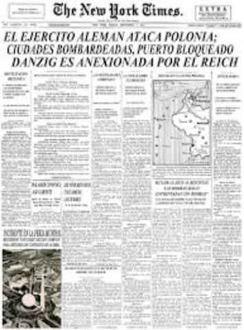ALEMANIA INVADE A POLONIA