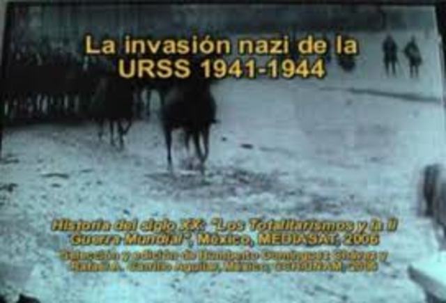 INVASION A LA URSS