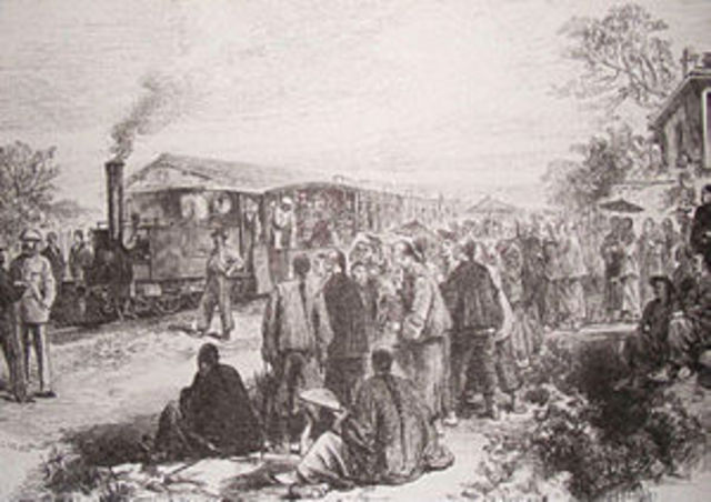 The first inter city railway