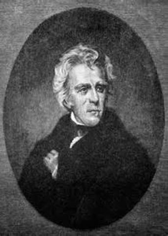 * Andrew Jackson arrives in Florida and establishes new territorial government