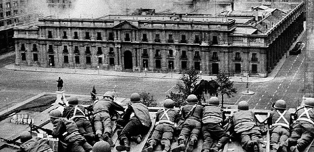 United States helps overthrow Chile government