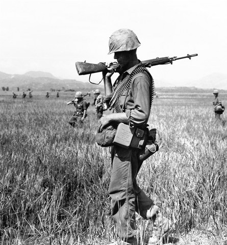 Announcement of dispatching of 150,000 U.S. troops to Vietnam