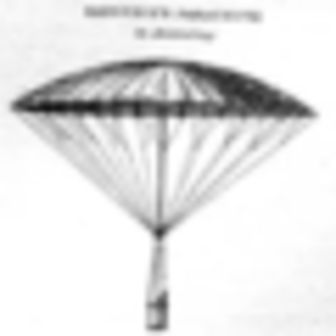 Paul Letteman and Kathchen Paulus invented the method of folding or packing the parachute in a knapsack