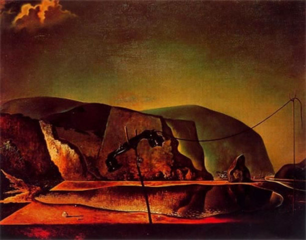 SUBREALISME (PAISATGES): "PLATJA AMB TELÈFON"