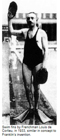 Invented Swim Fins