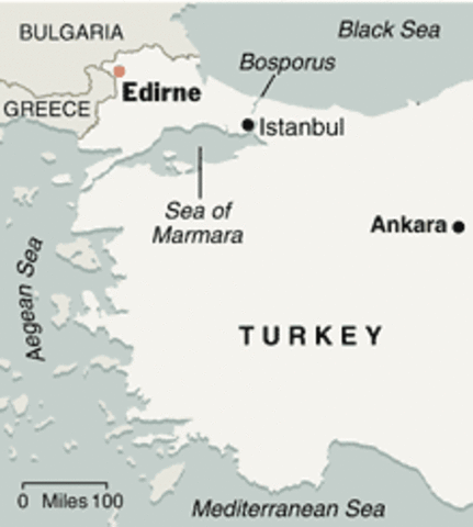 The Ottomans Capture Adrianople