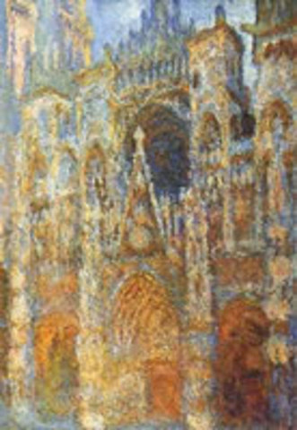 LA CATEDRAL DE ROUEN, LA PORTA, SOL DE MATÍ