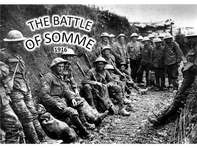 The Battle of Somme