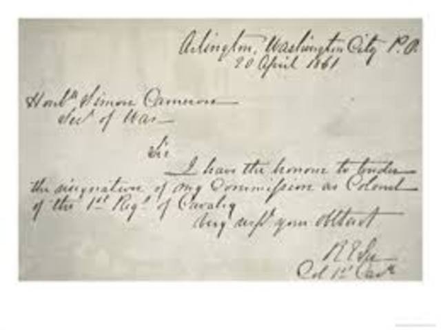 Gen. Lee offers to resign