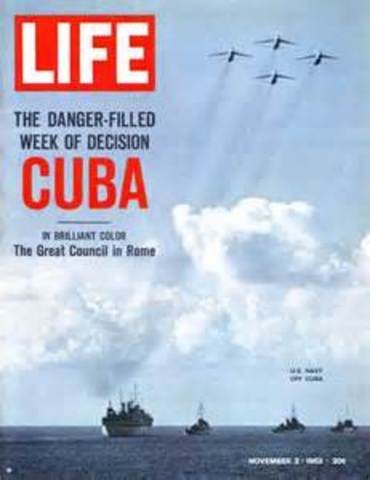 Cuban Missle Crisis Starts