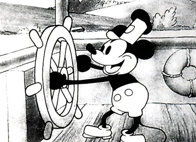 Walt disney makes his fiurst mikey mouse cartoon