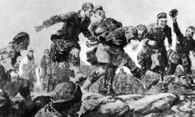 Unofficial Christmas Truce was announced.