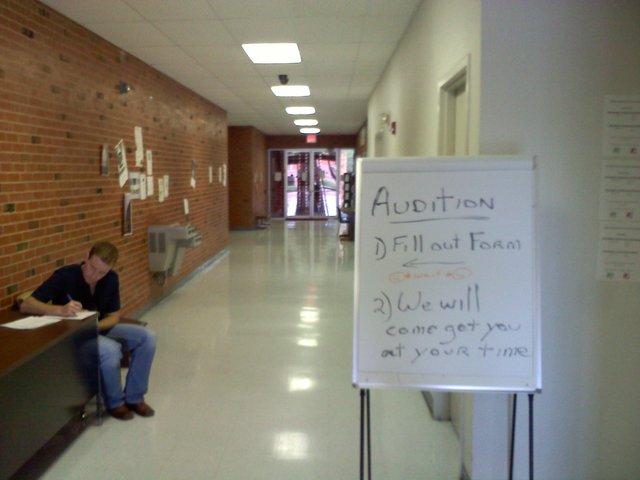 Auditions for Patrick