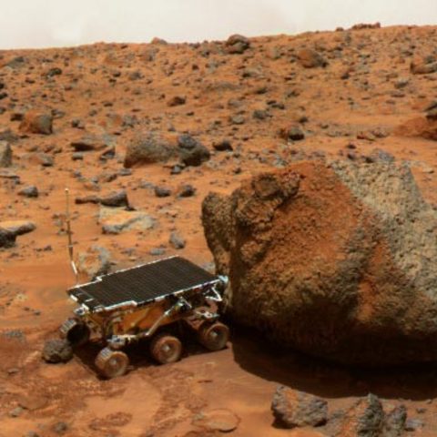 U.S. Probe Lands on Mars