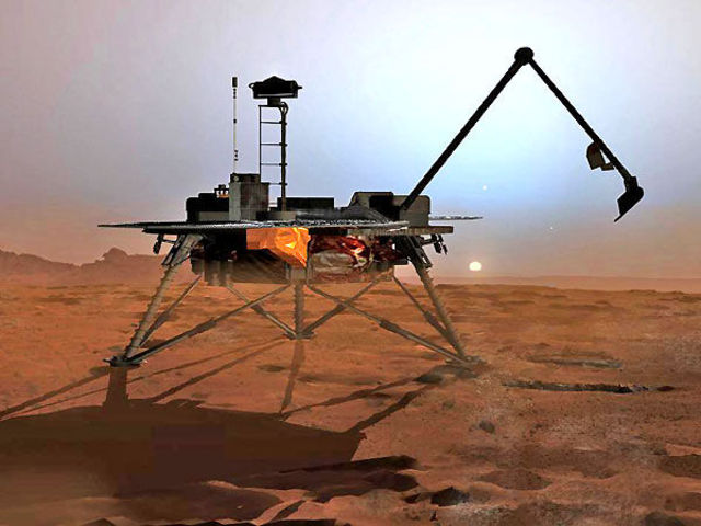 Phoenix Probe Lands on Mars
