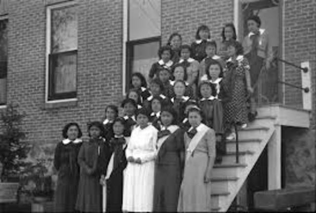 orphanage/parochial school opened